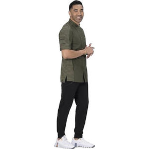 Uniformes de Hotel de Invierno Personalizados de Alta Calidad al por Mayor, Chaqueta de Chef Negra de Manga Larga en Venta, Suministro Directo de Fábrica - Product Image 1