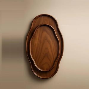 Plateau de service en bois artisanal pour cuisine, salon, bureau, comptoirs, surface lisse et polie, design moderne pour la vaisselle - Product Image 6