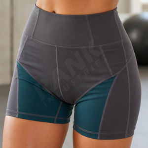 Shorts de yoga sans couture pour femmes, haute élasticité, respirants, pour le sport, la gym et le fitness. - Product Image 4