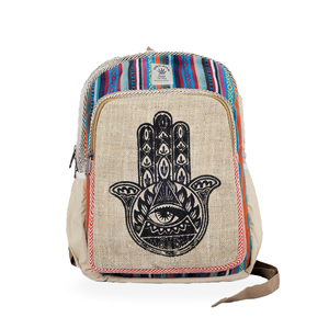 Mochila Escolar de Cáñamo y Algodón - Product Image 1