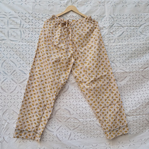 Premium Quality Stitching Printing Fabric Pajama Set Long Sleeve Shirt, Elastic Waist Bottom <b>Pant</b> Comfy Sleepwear Women Clothing - Product Image 3