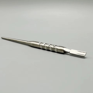 ด้ามจับใบมีดผ่าตัดขนาดเล็กสแตนเลสสตีล DENTRIC IMPLANTS DI-504 1 ชิ้น ได้รับการรับรองมาตรฐาน CE พร้อมด้ามจับแบบมีลาย สำหรับงานอดิเรก DIY - Product Image 1