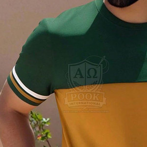 เสื้อยืดผู้ชายผ้าฝ้ายถักคุณภาพดีที่สุด 100% พร้อมโลโก้สั่งทำ ระบายอากาศได้ดี เป็นมิตรกับสิ่งแวดล้อม ราคาดีที่สุดสำหรับขายออนไลน์ - Product Image 5