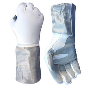 Leather Fencing Padded Sword Fighting Leather <b>Gloves</b> Wholesale Custom Leather Fencing Sword <b>Gloves</b> For Men's - Product Image 2