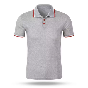 Chemises d'uniforme professionnelles personnalisées pour hommes, manches courtes, infroissables, avec poche avant et logo, en tissu tricoté 100 % coton 180 grammes, vente en gros - Product Image 5