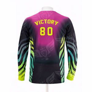 Camiseta de Motocross para Hombre, Manga Larga, Transpirable, para Motociclismo, Carreras MX, Ropa Deportiva Todoterreno - Product Image 4