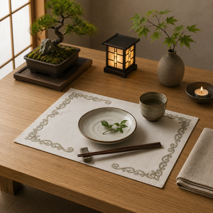 Mantel de Mesa Rectangular de Algodón Moderno, Estilo Bohemio, Antideslizante, Grosor Personalizado, Ecológico y Lavable, para Decoración de Mesa de Comedor - Product Image 4