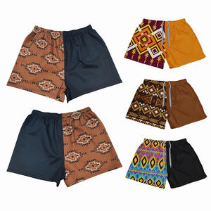 Shorts de football australiens personnalisés, écologiques, avec poches, taille élastique, respirants, imperméables, séchage rapide, taille haute pour hommes - Product Image 4