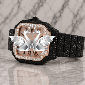 High Quality Moissanite Diamond Watch Men Full Iced Out VVS Stones Watch - Product Image 2