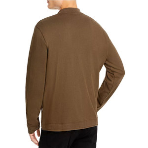 Nouvelle veste bomber en nylon pour homme, coupe-vent, couleur unie, fermeture éclair intégrale, style baseball, vêtements d'extérieur pour l'automne, veste varsity pour homme - Product Image 2