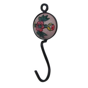 Ganchos de Pared Decorativos Florales Rosados Antiguos de Diseño, Venta al por Mayor, Hechos a Mano, Proveedor a Granel, Precio de Fábrica - Product Image 1