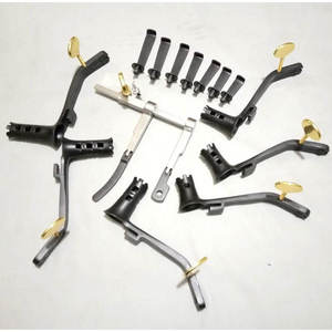 Kit d'instruments orthopédiques Azicon : Système de rétracteurs micro-lombaires Caspar pour discectomie et système de lames de spéculum chirurgical pour la colonne vertébrale - Product Image 1