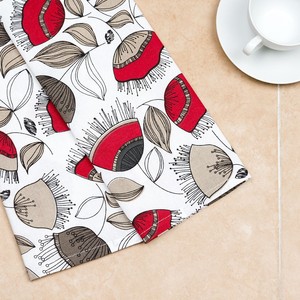 ผ้าเช็ดครัวผ้าฝ้ายทอ 100% ลายพิมพ์สี่เหลี่ยม เป็นมิตรกับสิ่งแวดล้อม ซักเครื่องได้ - Product Image 2