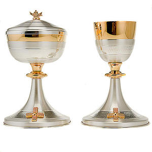 Calice tendance en laiton plaqué argent martelé, fait main, style américain, haute qualité, articles religieux - Product Image 2