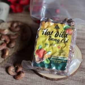 Vietnam Brand Roasted Salted Cashew <b>Nuts</b> Bulk Premium W180 ISO Certified Unique Buttery and Salty 500g Vacuum Pack - Product Image 5