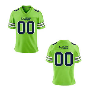 Jersey de Fútbol Americano Personalizado Más Vendido, 100% Poliéster, Sublimado - Product Image 3