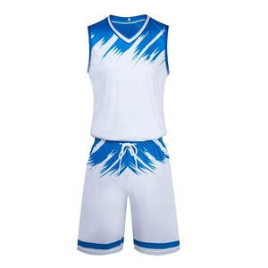 Uniforme de Baloncesto Deportivo Ligero de Último Diseño en Diferentes Colores para Entrenamiento de Equipo, en Tela Suave de Poliéster - Product Image 2