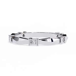 Anillo de Diamante Cultivado en Laboratorio para Mujer, Corte Brillante Redondo, Banda de Oro, Estilo Halo, Joyería de Compromiso y Boda - Product Image 2