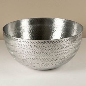Multipurpose Metal Serving Bowl With Deep Design For Mixing Storing Serving And Food Display - Product Image 6