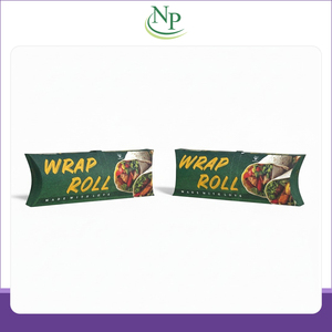 Huge Selling Eco-friendly Wrap <b>Roll</b> Green Paper <b>Boxes</b> for Wraps & <b>Rolls</b> Perfect for Hotels & Takeways from Best Indian Seller - Product Image 2