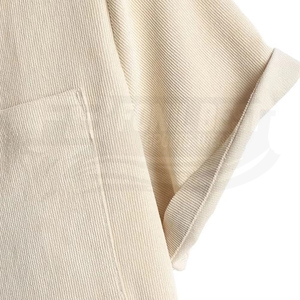 Men's Breathable 2-Piece <b>Knitted</b> <b>Set</b>-Short Sleeve Solid Shirt and Shorts Casual Summer Beach Wear 100% Polyester - Product Image 3