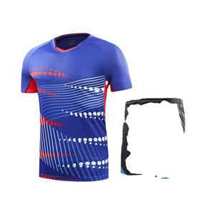 Ventes en gros de nouveaux uniformes de tennis de table sublimés personnalisés à bas prix pour hommes, uniformes de tennis respirants de haute qualité pour femmes - Product Image 4