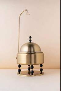 Recipiente para calentar comida dorado, recipiente para calentar comida de acero inoxidable, calentador de comida para buffet, calentador de comida para hotel, calentador de comida redondo para catering - Product Image 2