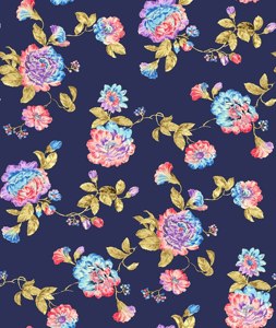 Tela de algodón cambray, diseño personalizado, estampado digital, tela de algodón cambray pura, ligera, con acabado suave para prendas de vestir y textiles para el hogar. - Product Image 4