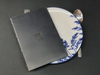 Porte-menu en cuir véritable de luxe classique, grande capacité, résistant à l'eau, fait main, léger, couleur personnalisée, logo personnalisé