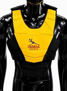 Protège-poitrine de lacrosse professionnel IBERIA en polyester haute densité et mousse EVA absorbant les chocs pour hommes, jeunes et entraînement d'équipe personnalisé - Product Image 4