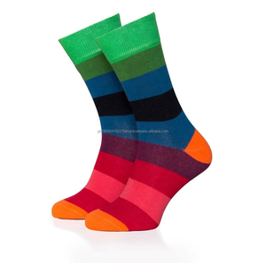 Calcetines antibacterianos de alta calidad para hombre, estilo de punto a la moda, logotipo personalizado, transpirable, secado rápido, último diseño, Pakistán - Product Image 1