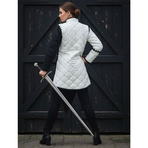 Manteau Gambeson matelassé médiéval pour femme, veste en coton rembourrée, armure, costume de cosplay Renaissance, tenue LARP - Product Image 6
