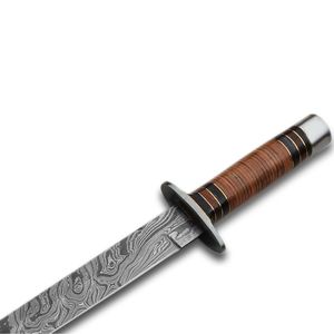 Couteaux de chasse à lame fixe robustes avec une tranchant de coupe aiguisée et une poignée durable pour le camping en plein air, le bushcraft et la survie - Product Image 4