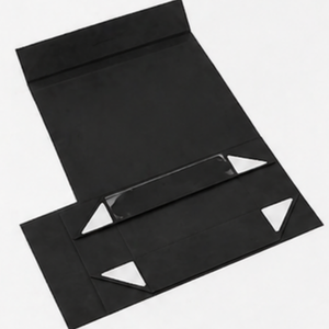 Premium Rigid Paper <b>Gift</b> <b>Box</b> with <b>Magnetic</b> Lid – Black Packaging for Luxury Products - Product Image 4