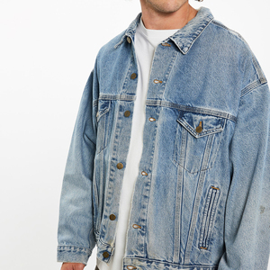 Best Trending Unisex Denim <b>Jacket</b> New Style Regular Breathable Stand Collar Hooded <b>Patchwork</b> Streetwear Winter <b>Jacket</b> Low Price - Product Image 4