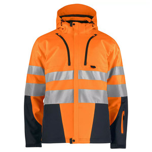 Custom Winter High Visibility <b>Jacket</b> for Heavy <b>Workers</b> Waterproof Industrial Construction Hi Vis Reflective Safety <b>Jackets</b> - Product Image 1
