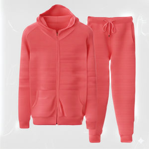 Conjuntos Deportivos de Chaqueta y Pantalones de Nailon con Cierre, Personalizados al por Mayor, Trajes Deportivos Unisex para Hombre - Product Image 1