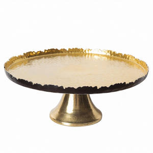 Base para Pastel de Aluminio Metálico, Chapada en Oro, Redonda, para Decoración de Pasteles en Bodas, Fiestas de Cumpleaños, Herramientas para Hornear - Product Image 1