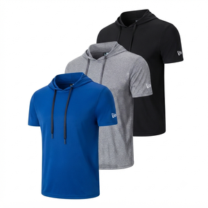Sweat à capuche unisexe coupe classique, pull sportif respirant et anti-humidité en polaire écologique 100 % polyester avec poche - Product Image 1