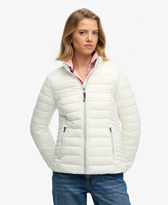 Chaqueta de invierno acolchada premium para mujer, ropa informal personalizada para exteriores, a prueba de viento, con cierre de cremallera y bolsillos laterales, abrigo para mujer - Product Image 1