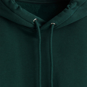 <b>Men's</b> Lightweight Velvet Padded Hooded Sweatshirt Shorts Suit Loose Solid Color Leisure Sports Polyester/Cotton - Product Image 6