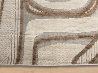 Alfombra Personalizada de Alta Gama con Diseño Floral, Hecha a Mano con Lana y Base de Látex, Lavable y con Características Antibacterianas para la Sala de Estar