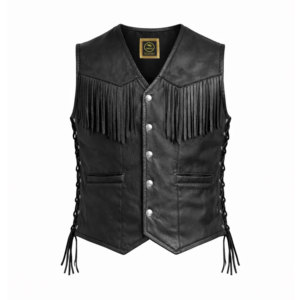 Men <b>Fringe</b> Vest Leather Western Cowboy Sleeveless <b>Jacket</b> Vintage <b>Suede</b> Tassel Biker Festival Apparel Premium OEM Apparel - Product Image 3