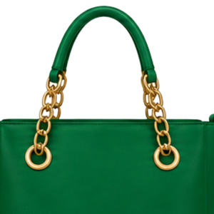 Green <b>Women</b> Handbag Stylish Greek Letter Design Top Handle Tote Bag <b>Large</b> Capacity Casual Shopping Travel <b>Purse</b> - Product Image 2