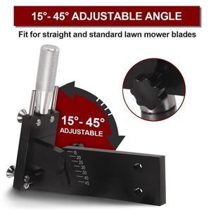 Affilatore Regolabile per Lame di Tosaerba 15-45 Gradi per Lame Diritte e Standard - Product Image 2