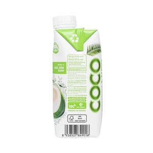 Eau de coco verte Cocoxim 330ml, boisson naturelle à base de coco, prix compétitif, vente en gros, exportation - Product Image 2