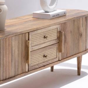 ตู้วางทีวีไม้ Vandana Novara Optima ดีไซน์ทันสมัยแบบมินิมอล ทำจากไม้จริง - Product Image 5