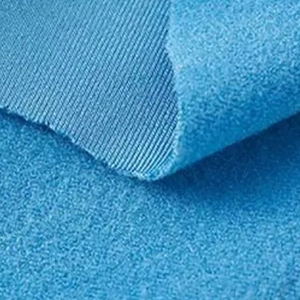 Tissu polaire extensible confortable de poids moyen pour vêtements d'extérieur, couleur unie personnalisée - Product Image 4