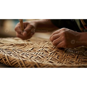 ชั้นวางนิตยสารไม้ไผ่ทำมือ - คุณภาพงานฝีมือระดับขายส่ง - Product Image 3