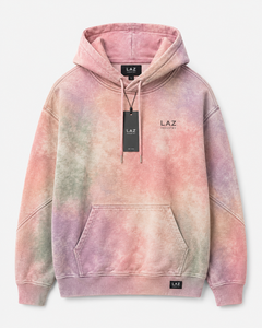 Sweat-shirts à capuche en molleton délavé de qualité supérieure pour hommes, style streetwear uni, 100 % coton, séchage rapide, respirant, couleurs personnalisables - Product Image 1